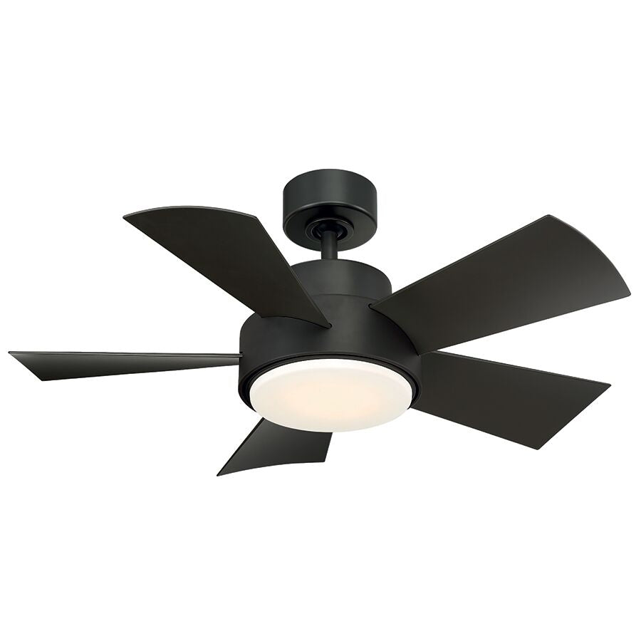 Modern Forms Fans Vox Smart Outdoor DC Ceiling Fan with 23.5W LED CCT LED and Remote