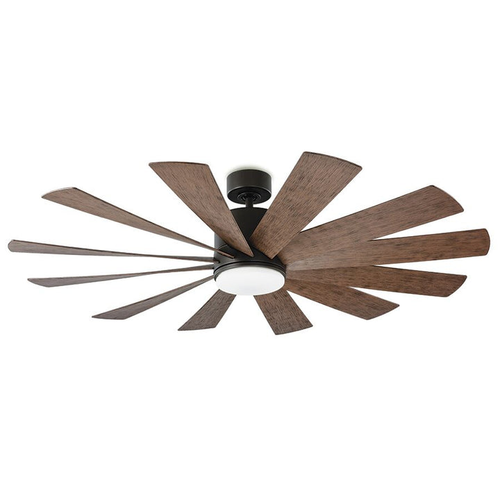 Modern Forms Fan Windflower 60" Smart Outdoor DC Ceiling Fan with 23.5W CCT LED and Remote