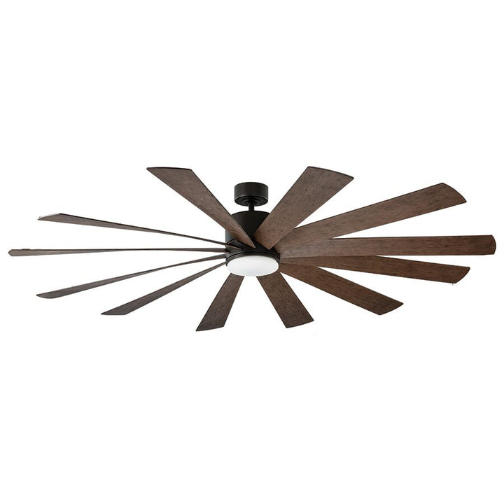 Modern Forms Fan Windflower 60" Smart Outdoor DC Ceiling Fan with 23.5W CCT LED and Remote