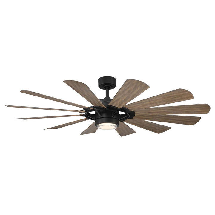 Modern Forms Fan Wynd Mill 65" Smart Outdoor DC Ceiling Fan with 19.5W CCT LED and Remote