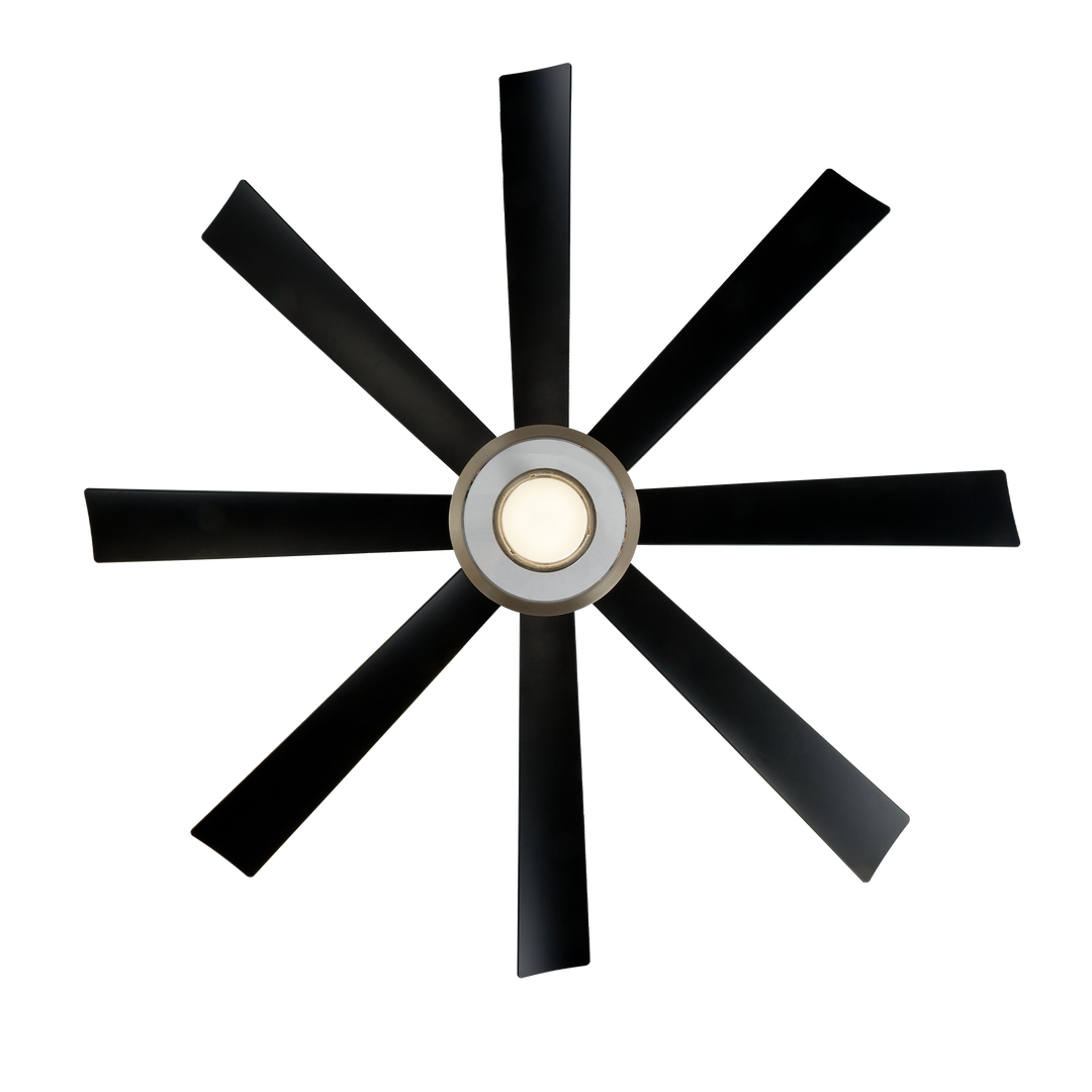 Modern Forms Fan Aura Smart Outdoor DC Ceiling Fan with 19.5W CCT LED and remote