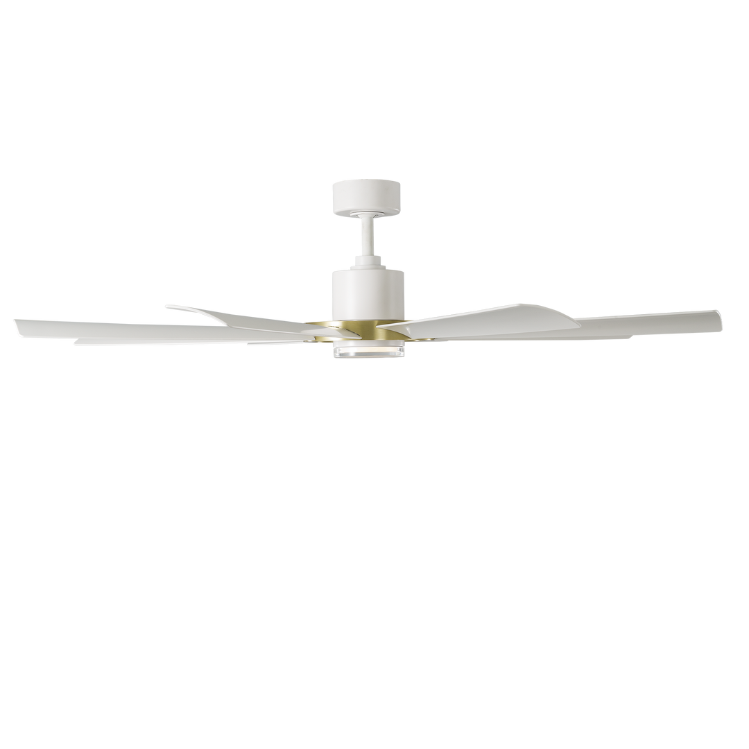 Modern Forms Fan Aura Smart Outdoor DC Ceiling Fan with 19.5W CCT LED and remote