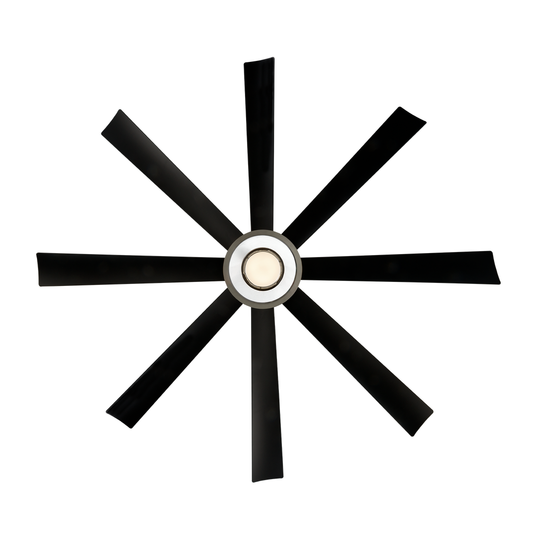 Modern Forms Fan Aura Smart Outdoor DC Ceiling Fan with 19.5W CCT LED and remote