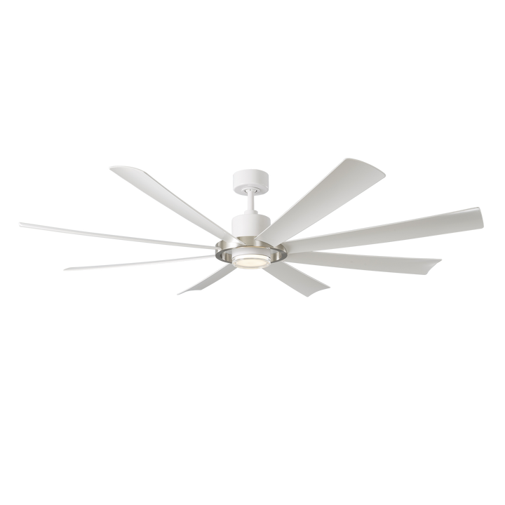 Modern Forms Fan Aura Smart Outdoor DC Ceiling Fan with 19.5W CCT LED and remote