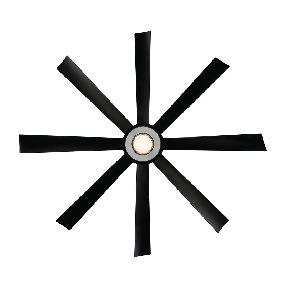 Modern Forms Fan Aura Smart Outdoor DC Ceiling Fan with 19.5W CCT LED and remote