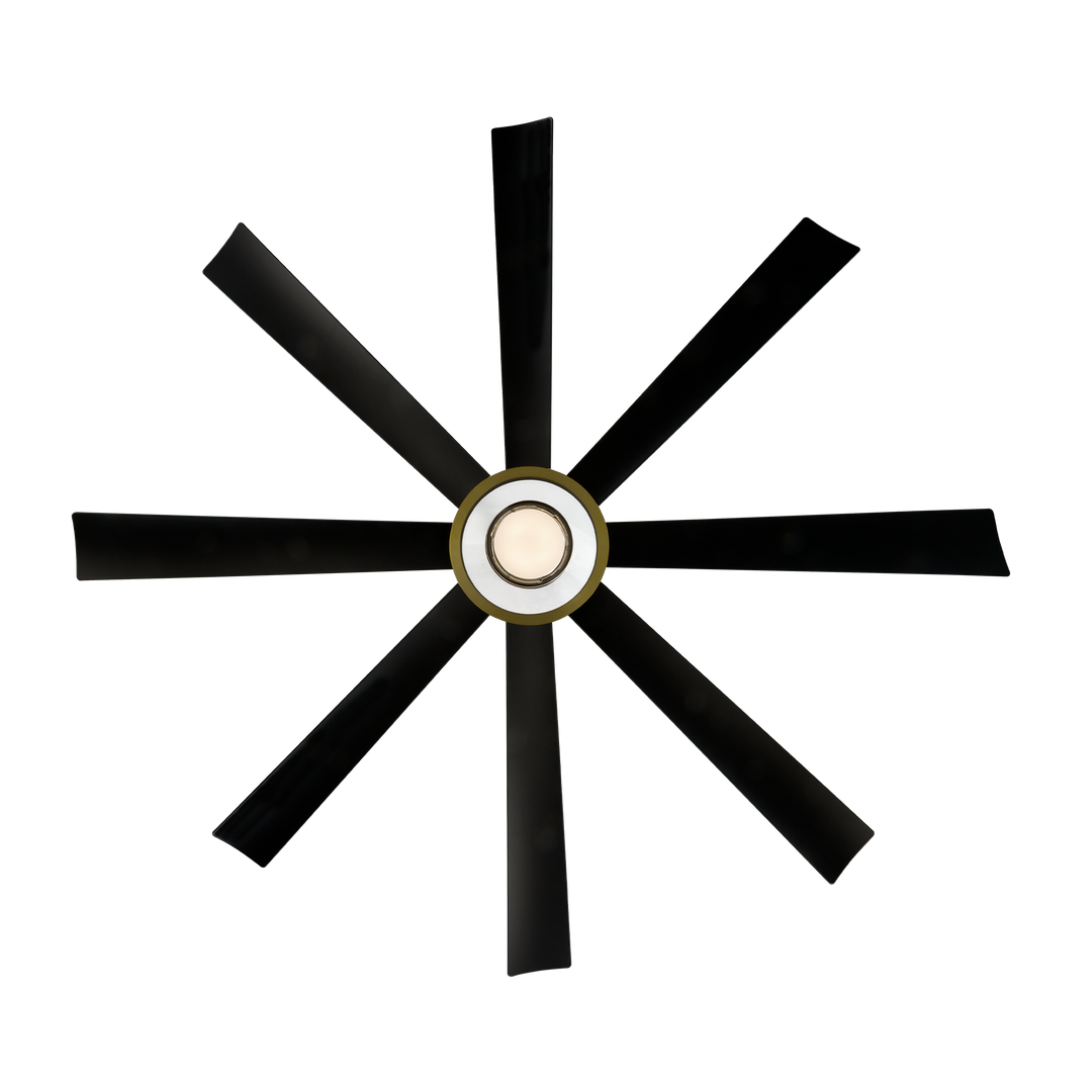 Modern Forms Fan Aura Smart Outdoor DC Ceiling Fan with 19.5W CCT LED and remote