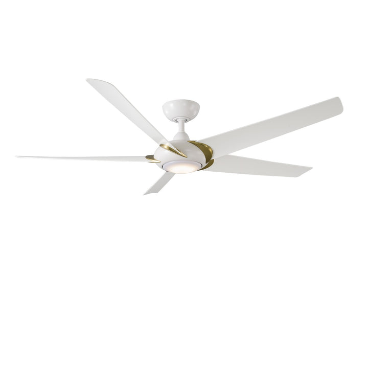 Modern Forms Fan Lucid 62" Smart Outdoor DC Ceiling Fan with 19.5W CCT LED and Remote