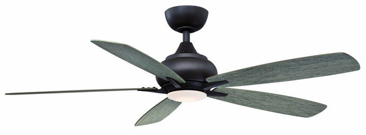 Fanimation Doren 52" Ceiling Fan with 17W LED Light and Remote Control