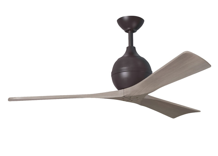 Matthews Fan Company Irene 3 52" Indoor/Outdoor DC Ceiling Fan with Remote and Wall Control