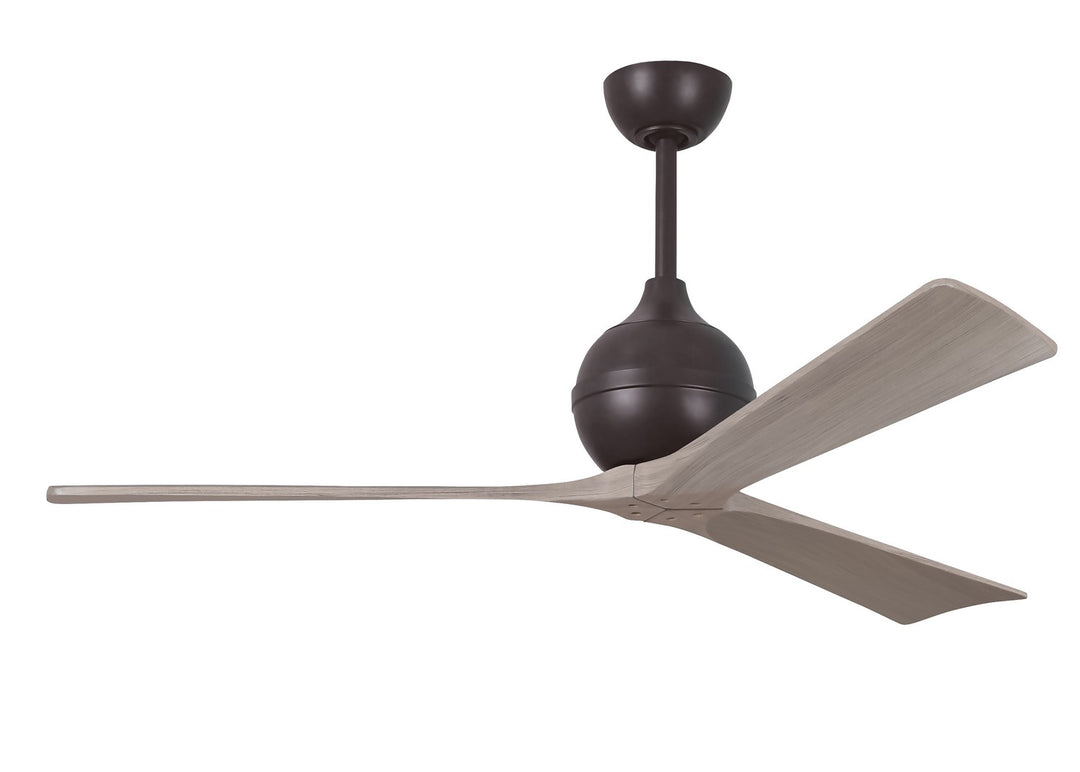 Matthews Fan Company Irene 3 60" Indoor/Outdoor DC Ceiling Fan with Remote and Wall Control