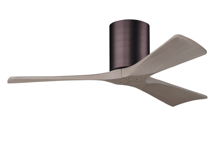 Matthews Fan Company Irene 3H 42" Indoor/Outdoor DC Hugger Ceiling Fan with Remote and Wall Control