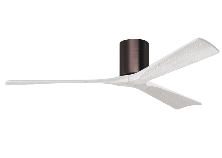 Matthews Fan Company Irene 3H 60" Indoor/Outdoor Hugger DC Ceiling Fan with Remote and Wall Control