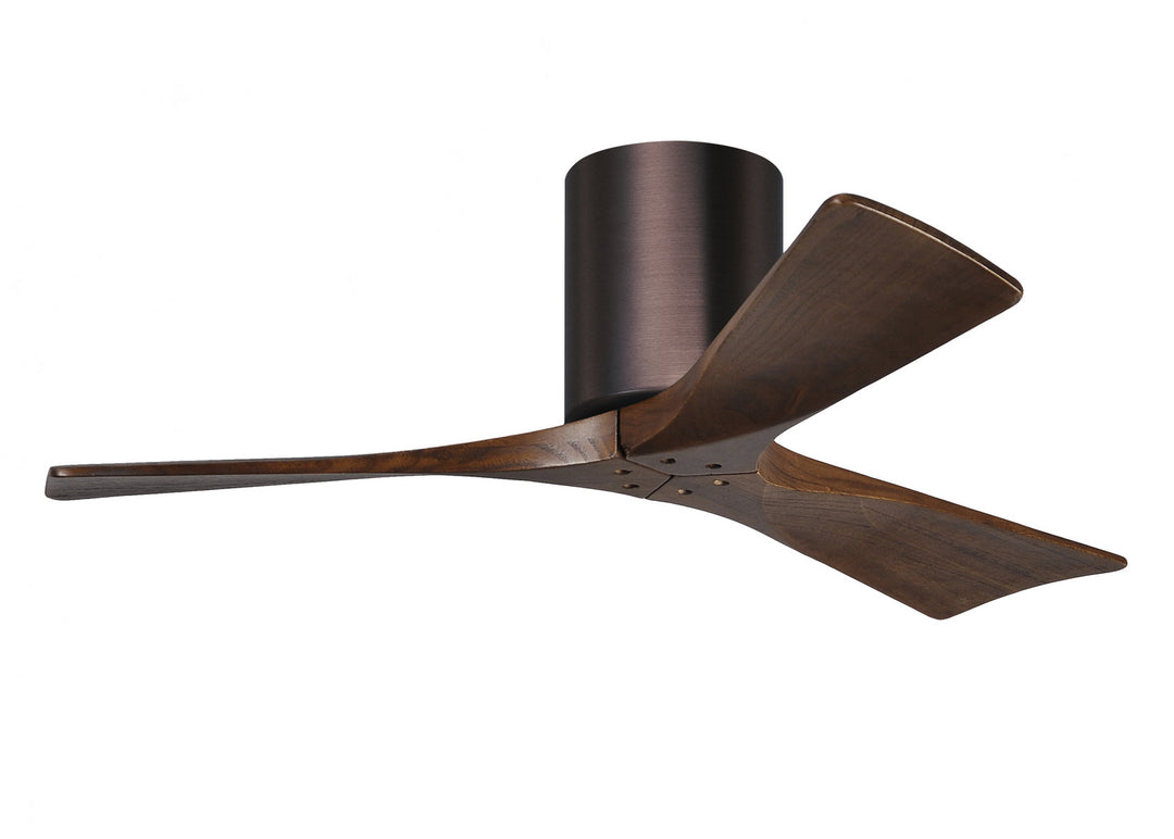 Matthews Fan Company Irene 3H 42" Indoor/Outdoor DC Hugger Ceiling Fan with Remote and Wall Control