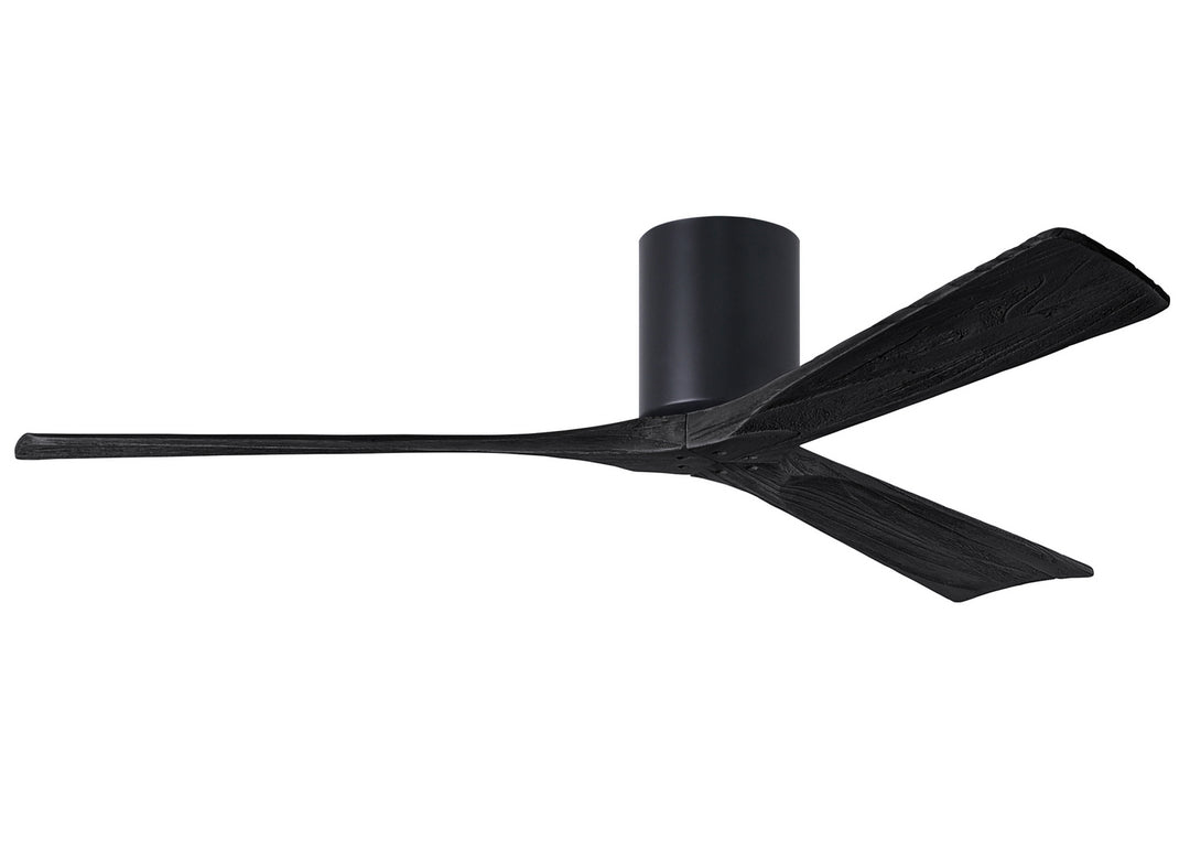 Matthews Fan Company Irene 3H 60" Indoor/Outdoor Hugger DC Ceiling Fan with Remote and Wall Control