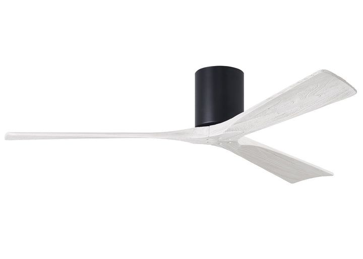 Matthews Fan Company Irene 3H 60" Indoor/Outdoor Hugger DC Ceiling Fan with Remote and Wall Control