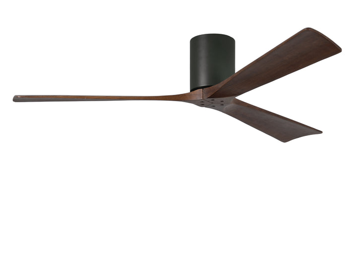 Matthews Fan Company Irene 3H 60" Indoor/Outdoor Hugger DC Ceiling Fan with Remote and Wall Control