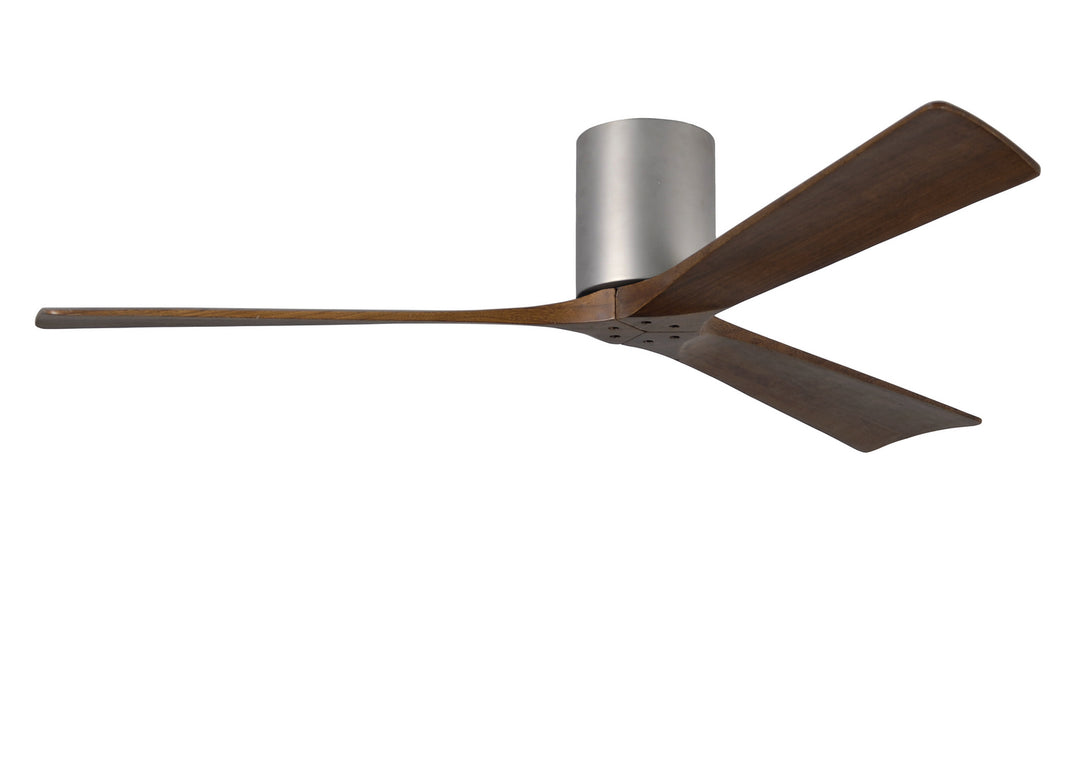 Matthews Fan Company Irene 3H 60" Indoor/Outdoor Hugger DC Ceiling Fan with Remote and Wall Control