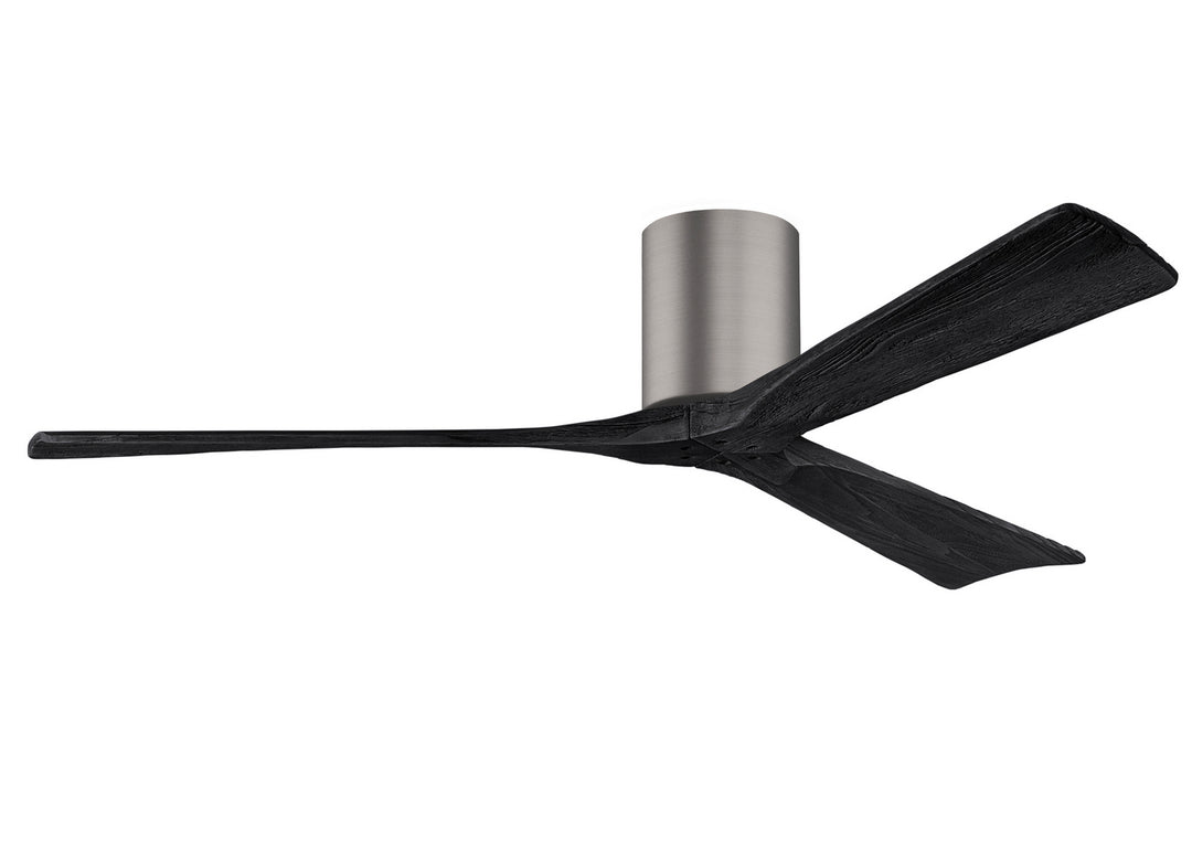 Matthews Fan Company Irene 3H 60" Indoor/Outdoor Hugger DC Ceiling Fan with Remote and Wall Control