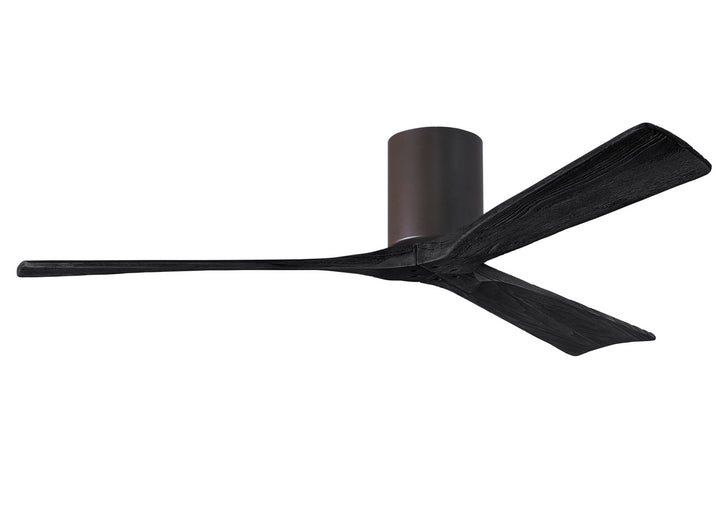 Matthews Fan Company Irene 3H 60" Indoor/Outdoor Hugger DC Ceiling Fan with Remote and Wall Control