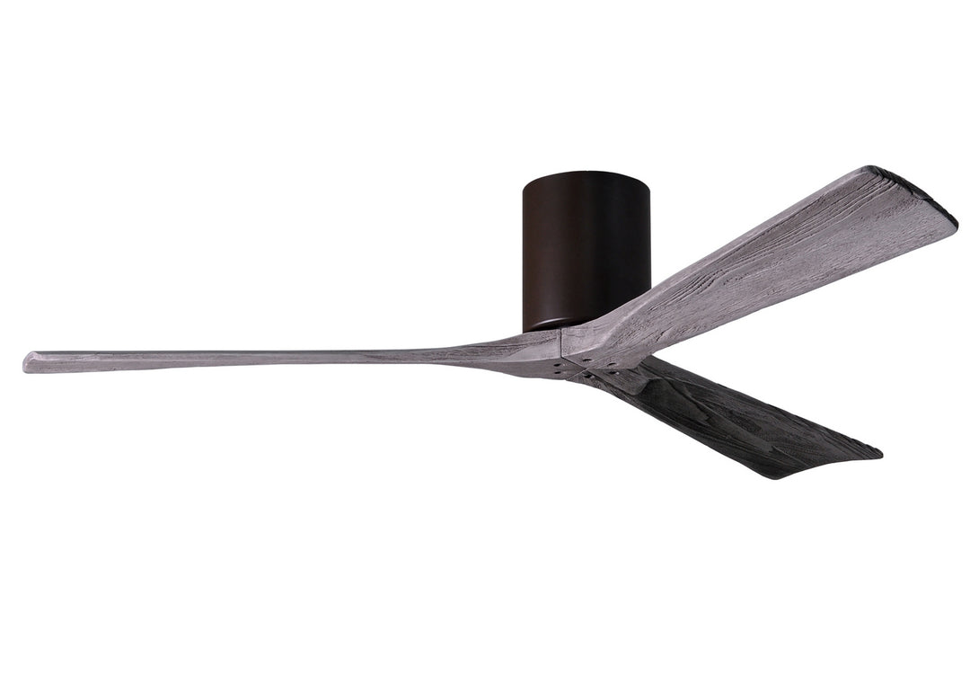 Matthews Fan Company Irene 3H 60" Indoor/Outdoor Hugger DC Ceiling Fan with Remote and Wall Control