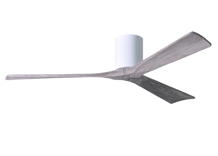 Matthews Fan Company Irene 3H 60" Indoor/Outdoor Hugger DC Ceiling Fan with Remote and Wall Control