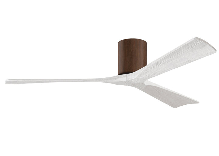 Matthews Fan Company Irene 3H 60" Indoor/Outdoor Hugger DC Ceiling Fan with Remote and Wall Control