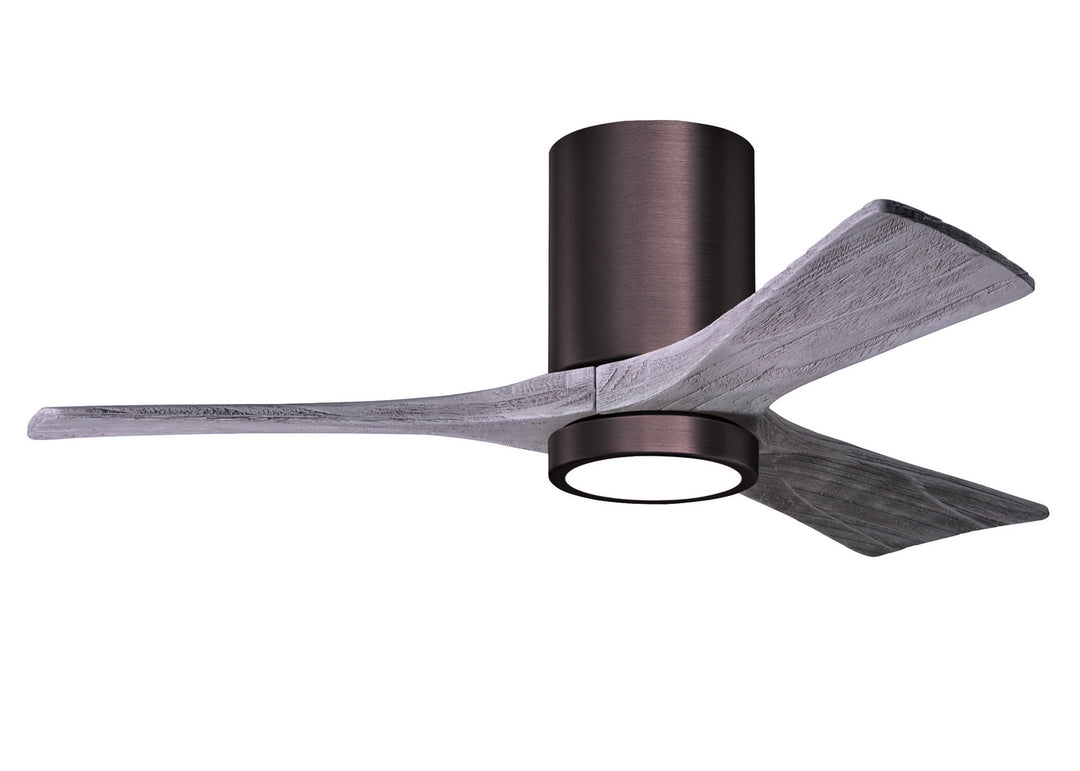 Matthews Fans 42" Irene 3HLK Indoor/Outdoor DC LED Hugger Ceiling Fan with Remote and Wall Control