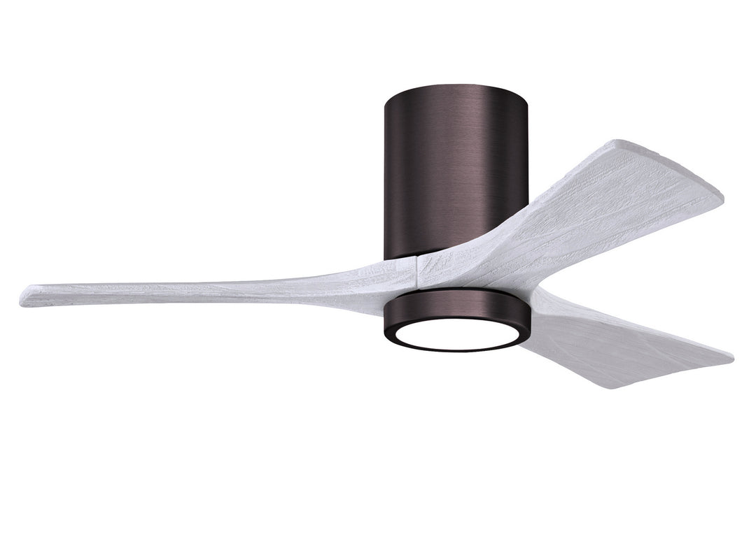 Matthews Fans 42" Irene 3HLK Indoor/Outdoor DC LED Hugger Ceiling Fan with Remote and Wall Control