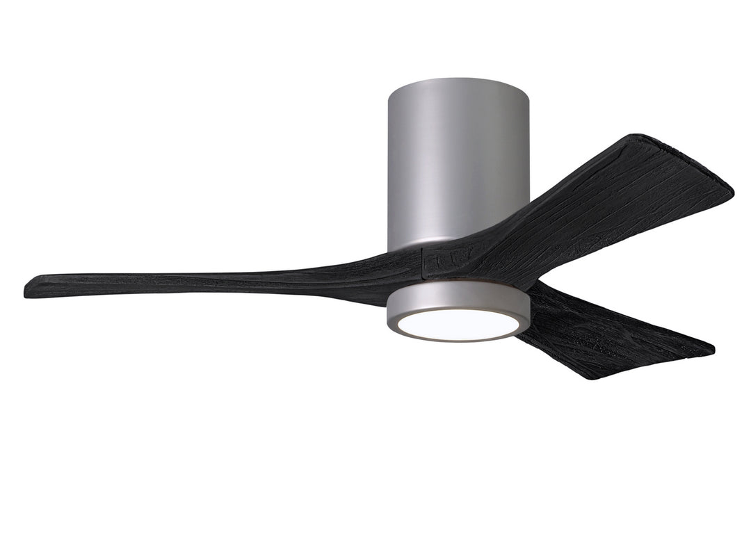 Matthews Fans 42" Irene 3HLK Indoor/Outdoor DC LED Hugger Ceiling Fan with Remote and Wall Control