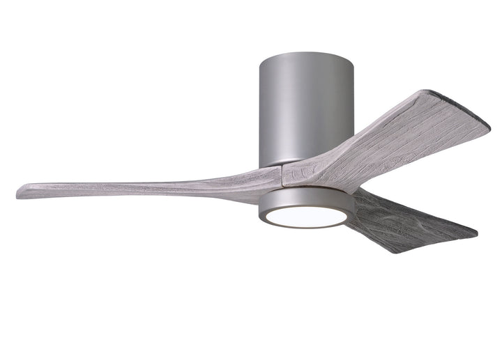 Matthews Fans 42" Irene 3HLK Indoor/Outdoor DC LED Hugger Ceiling Fan with Remote and Wall Control