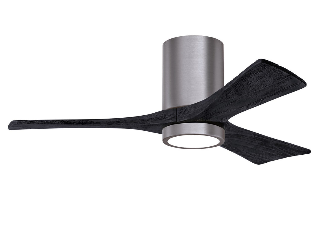 Matthews Fans 42" Irene 3HLK Indoor/Outdoor DC LED Hugger Ceiling Fan with Remote and Wall Control