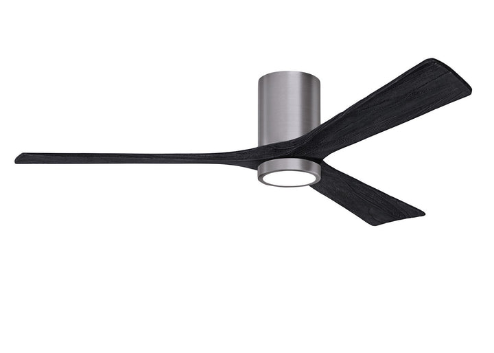 Matthews Fan Company Irene 3HLK 60" Indoor/Outdoor DC LED Hugger Ceiling Fan with Remote and Wall Control