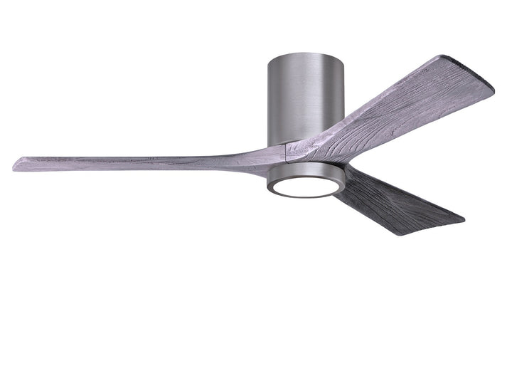 Matthews Fan Company Irene 3HLK 52" Indoor/Outdoor DC LED Hugger Ceiling Fan with Remote and Wall Control