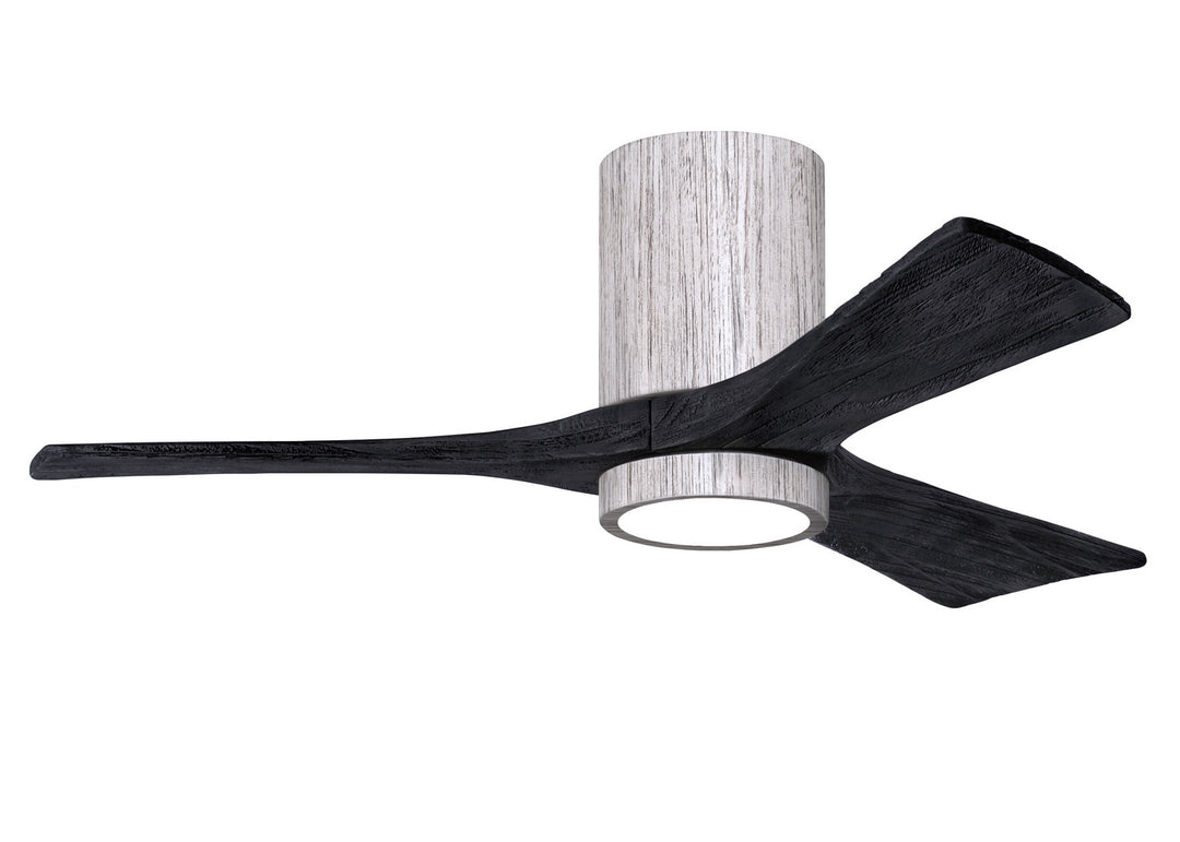 Matthews Fans 42" Irene 3HLK Indoor/Outdoor DC LED Hugger Ceiling Fan with Remote and Wall Control