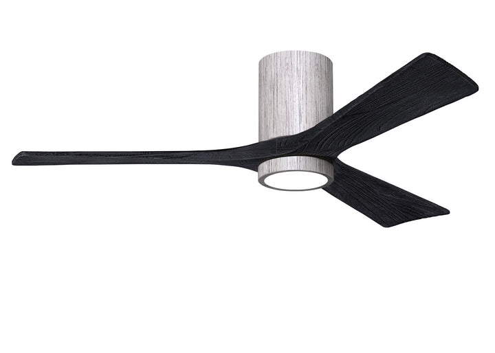 Matthews Fan Company Irene 3HLK 52" Indoor/Outdoor DC LED Hugger Ceiling Fan with Remote and Wall Control