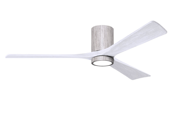 Matthews Fan Company Irene 3HLK 60" Indoor/Outdoor DC LED Hugger Ceiling Fan with Remote and Wall Control