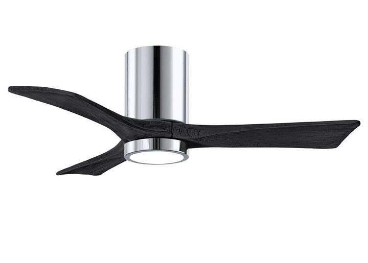 Matthews Fans 42" Irene 3HLK Indoor/Outdoor DC LED Hugger Ceiling Fan with Remote and Wall Control