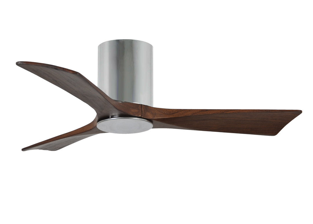 Matthews Fans 42" Irene 3HLK Indoor/Outdoor DC LED Hugger Ceiling Fan with Remote and Wall Control