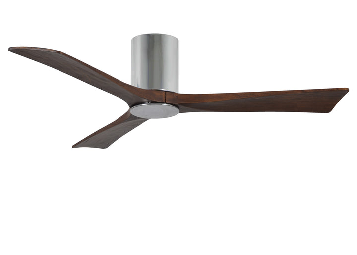 Matthews Fan Company Irene 3HLK 52" Indoor/Outdoor DC LED Hugger Ceiling Fan with Remote and Wall Control