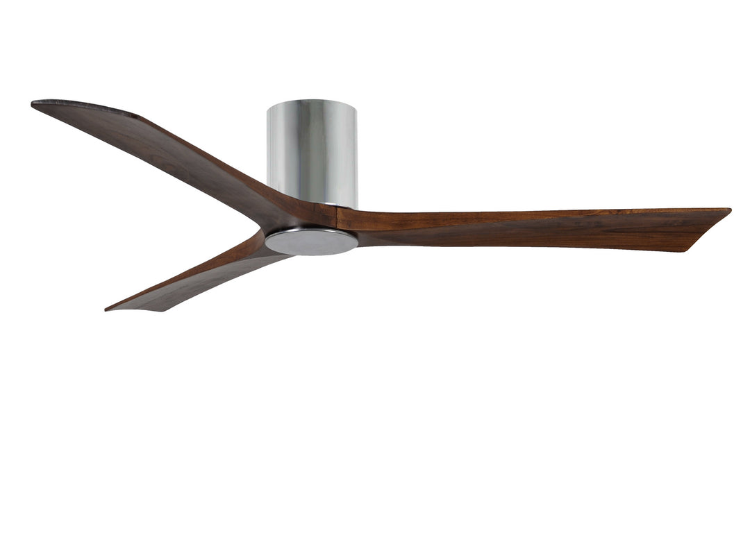 Matthews Fan Company Irene 3HLK 60" Indoor/Outdoor DC LED Hugger Ceiling Fan with Remote and Wall Control