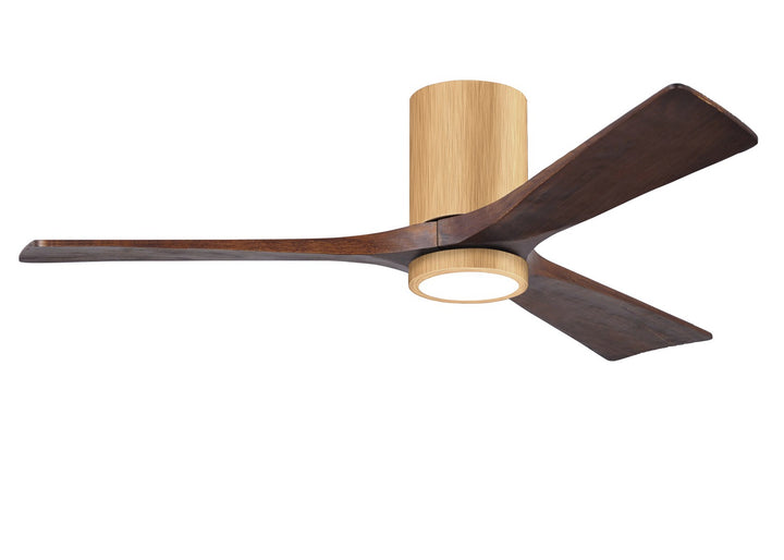 Matthews Fan Company Irene 3HLK 52" Indoor/Outdoor DC LED Hugger Ceiling Fan with Remote and Wall Control