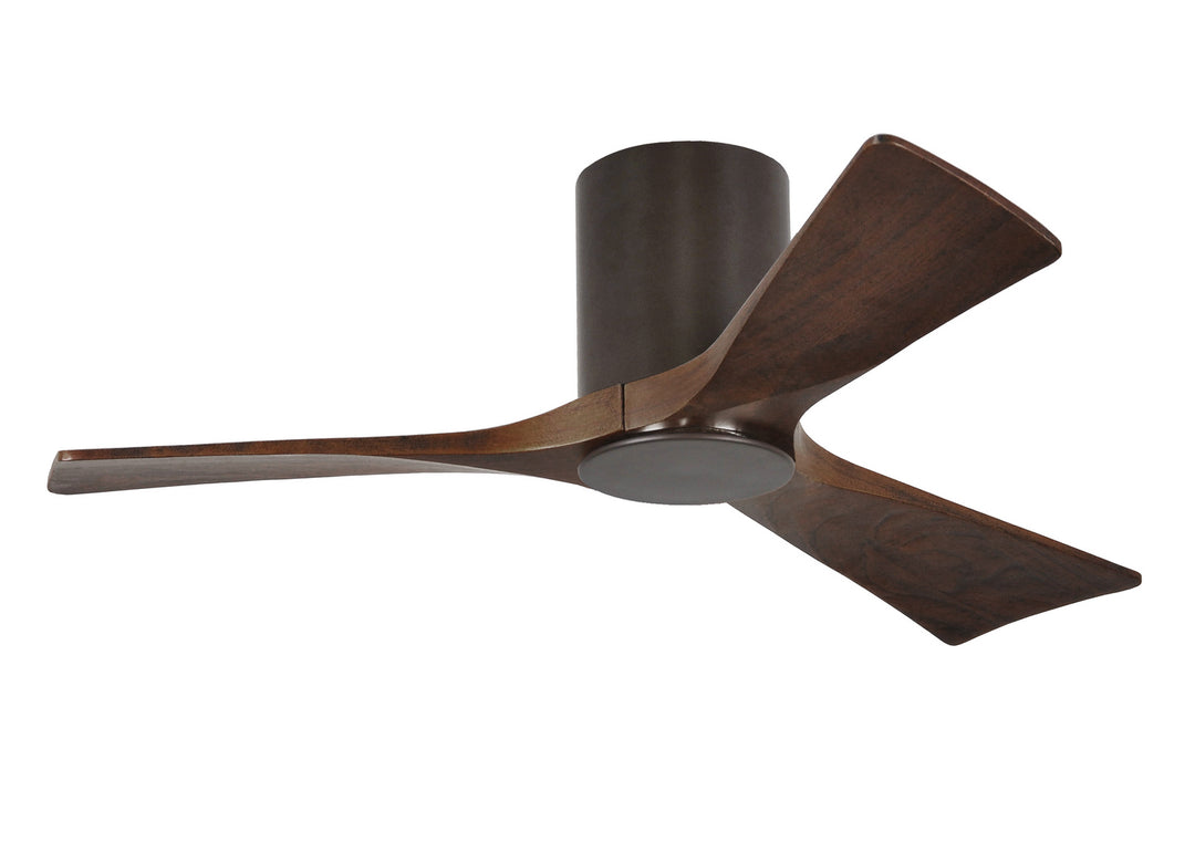 Matthews Fans 42" Irene 3HLK Indoor/Outdoor DC LED Hugger Ceiling Fan with Remote and Wall Control