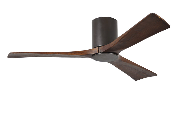 Matthews Fan Company Irene 3HLK 52" Indoor/Outdoor DC LED Hugger Ceiling Fan with Remote and Wall Control