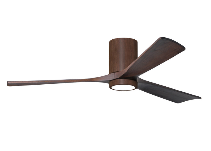 Matthews Fan Company Irene 3HLK 60" Indoor/Outdoor DC LED Hugger Ceiling Fan with Remote and Wall Control