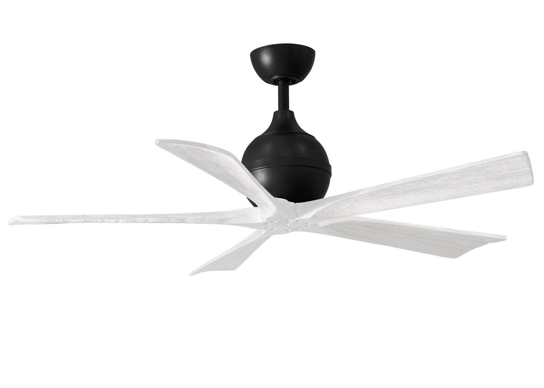 Matthews Fan Company Irene 5 52" Indoor/Outdoor DC Ceiling Fan with Remote and Wall Control