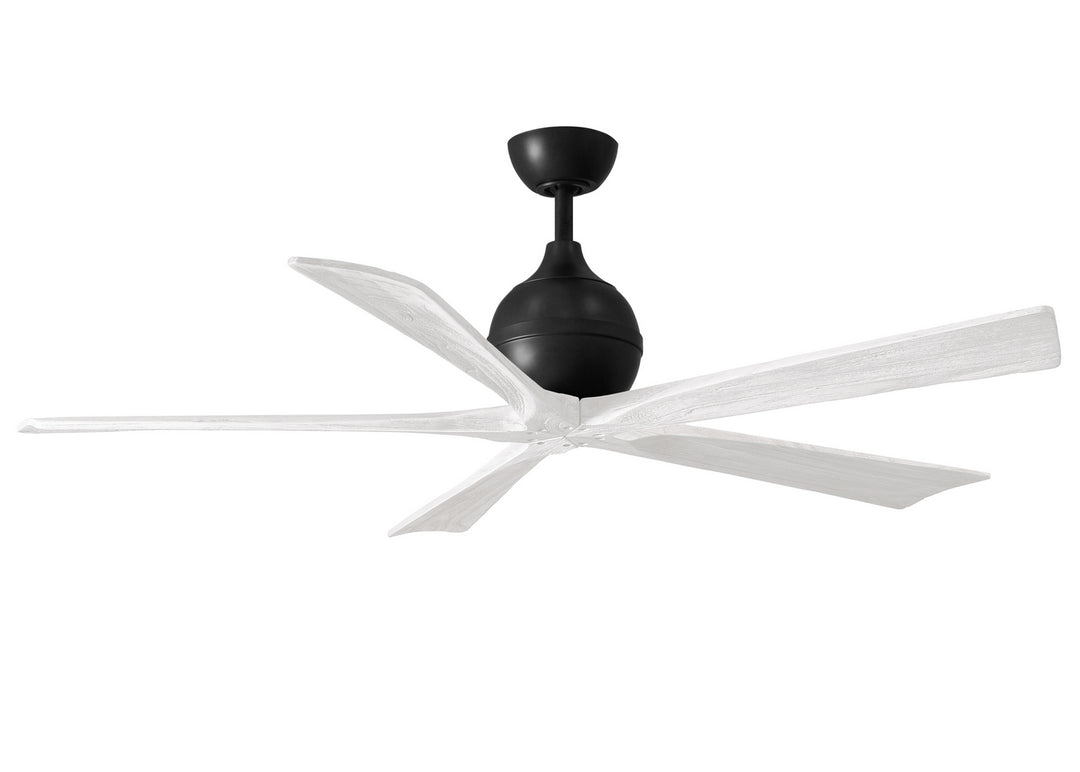 Matthews Fan Company Irene 5 60" Indoor/Outdoor DC Ceiling Fan with Remote and Wall Control