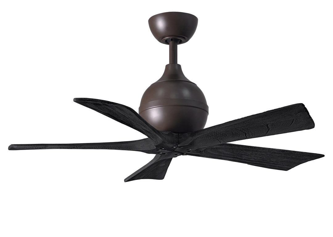 Matthews Fan Company Irene 5 42" Indoor/Outdoor DC Ceiling Fan with Remote and Wall Control