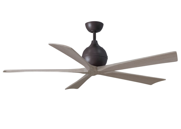 Matthews Fan Company Irene 5 60" Indoor/Outdoor DC Ceiling Fan with Remote and Wall Control