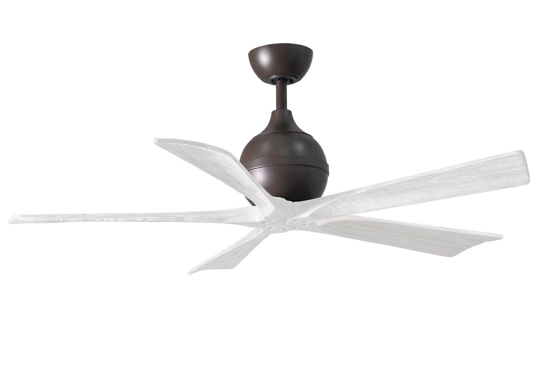 Matthews Fan Company Irene 5 52" Indoor/Outdoor DC Ceiling Fan with Remote and Wall Control