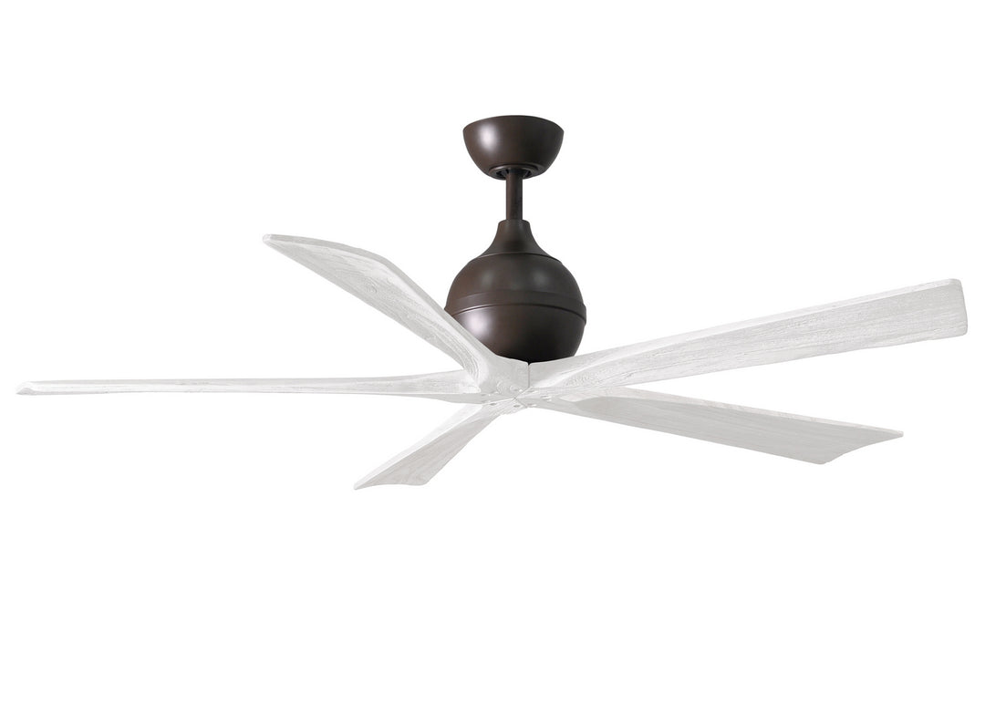 Matthews Fan Company Irene 5 60" Indoor/Outdoor DC Ceiling Fan with Remote and Wall Control